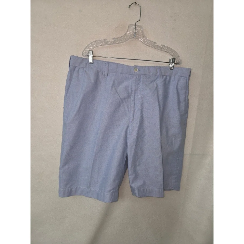 Polo Ralph Lauren Mens 42T Light Blue Oxford Cotton Classic Fit Chino Shorts 10